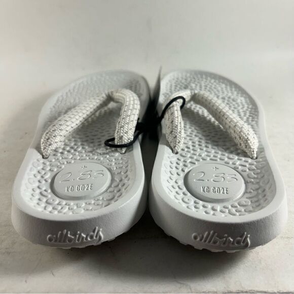 Allbirds Sugar Zeffer Women’s Sandals Flip Flops White Size 7 - Picture 4 of 8